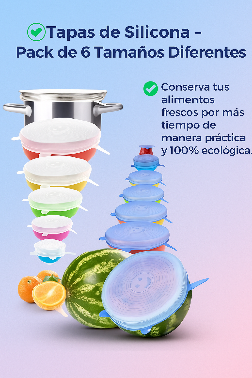 Tapas de Silicona